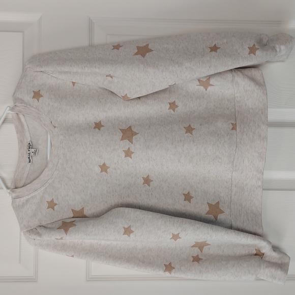 Star Print Moral Fiber Sweatshirt - Picture 1 of 3